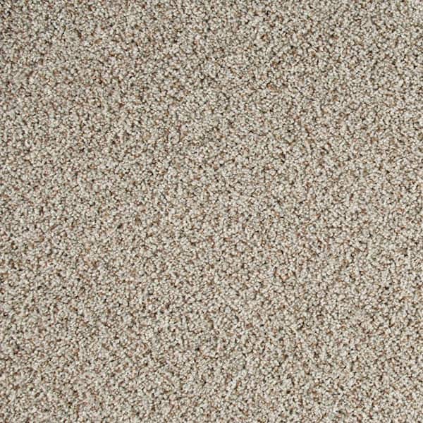 Rockaway I-Nantucket-Brown 29 oz. Polyester Textured Carpet - Installation Required