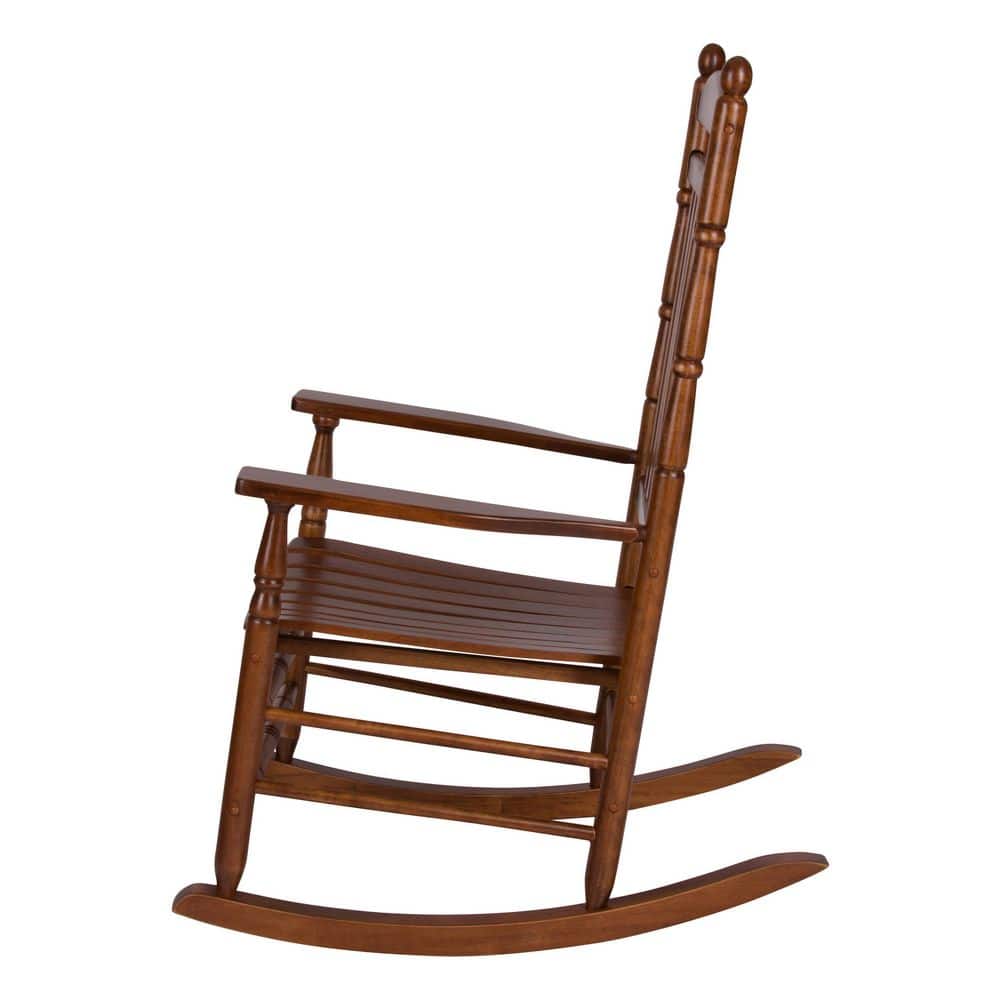 Rhode Island Oak Wood Traditional Porch Rocking Chair