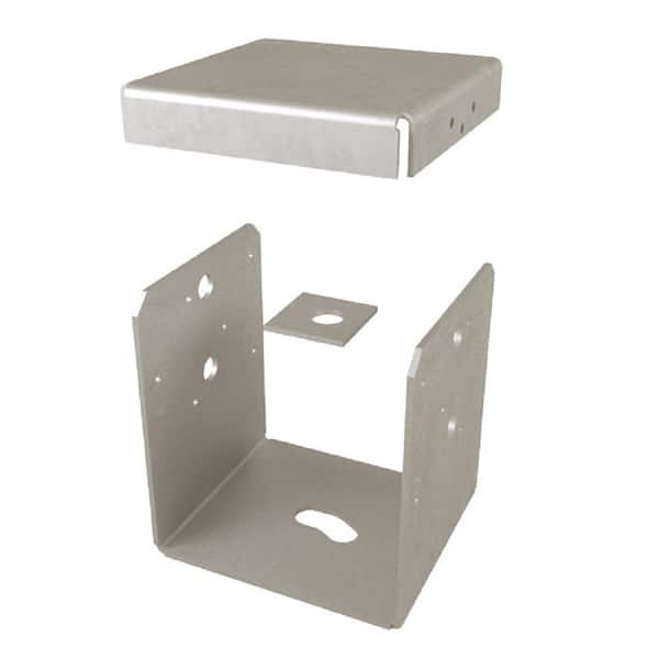 Unbranded 6 in. x 6 in. G90 High Uplift Post Anchor Base