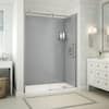 MAAX Utile Metro 32 in. x 60 in. x 83.5 in. Right Drain Alcove Shower ...