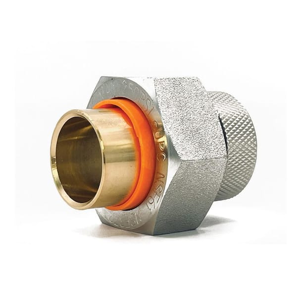 Raccord Diélectrique Watts 3/4 FIP (NPT) X 1/2 CTS - Union Laiton/acier - Neuf (stock Excédentaire)