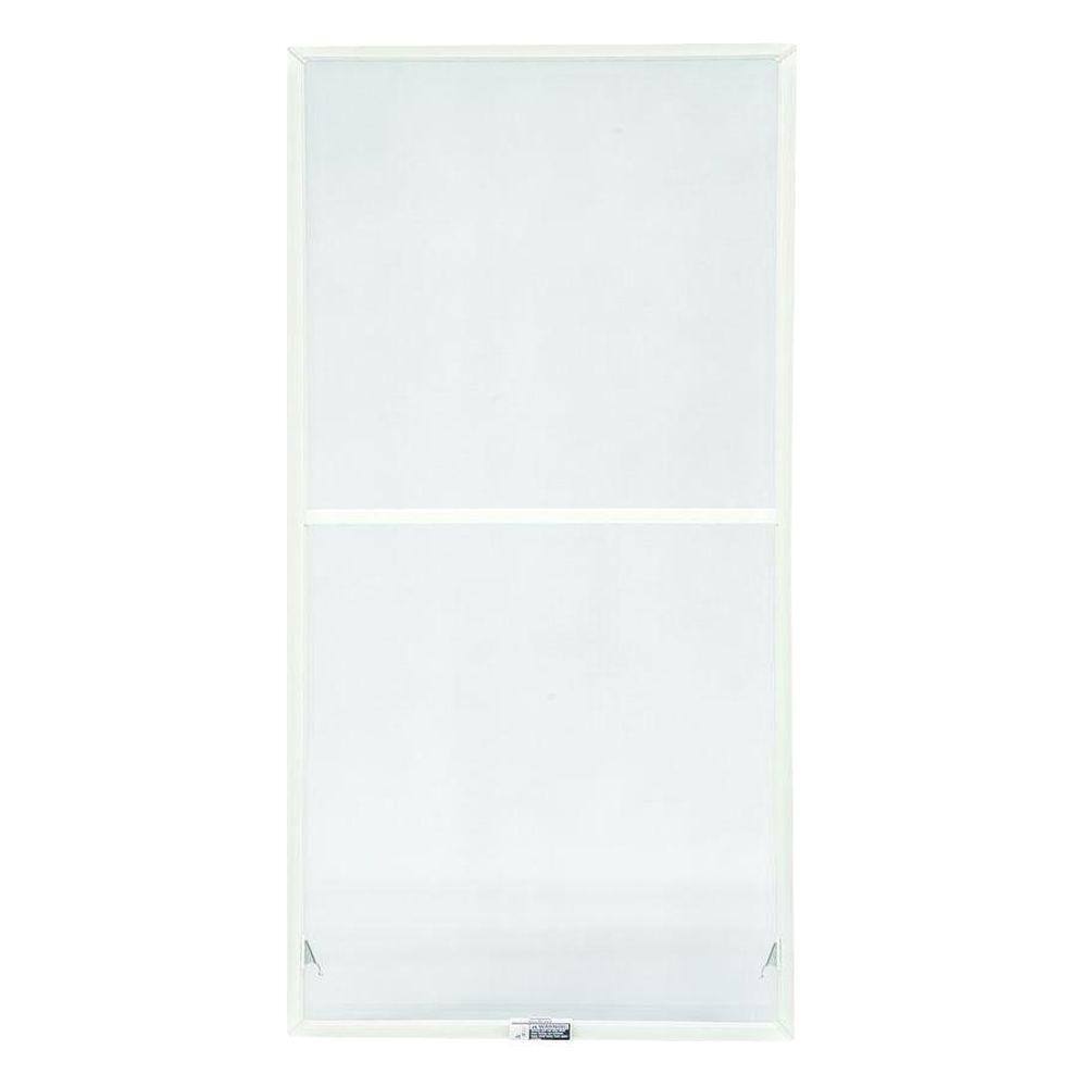 43-7/8 in. x 54-27/32 in. 200 and 400 Series White Aluminum Double-Hung Tru