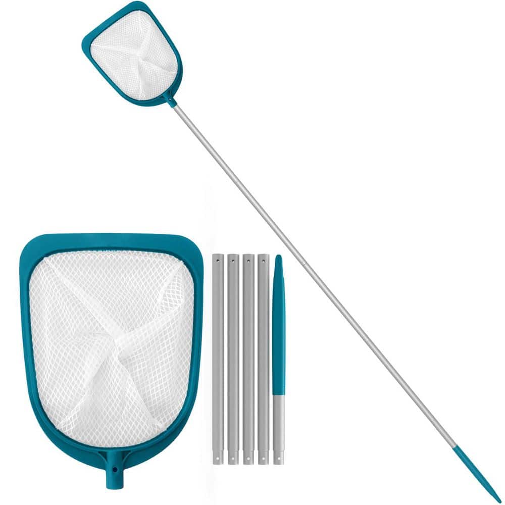 Pool Skimmer Net with Adjustable 48 in Aluminum Pole, Fine Mesh for Pools, Ponds, Spas and Fountains price history on PriceWatchPro