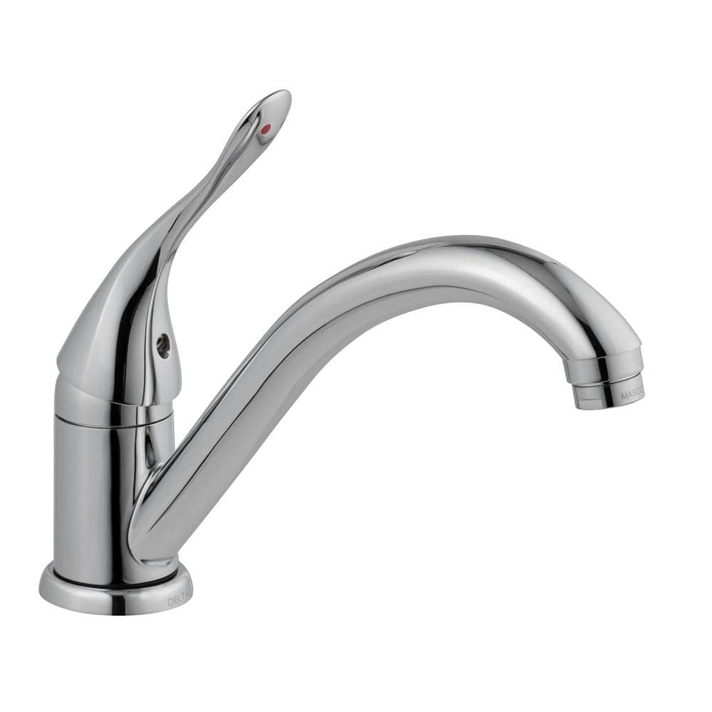 Delta Classic Single-handle Standard Kitchen Faucet in Chrome 101-DST for sale online 