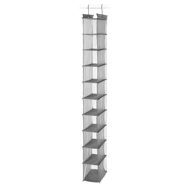 10-Pair Hanging Shoe Organizer