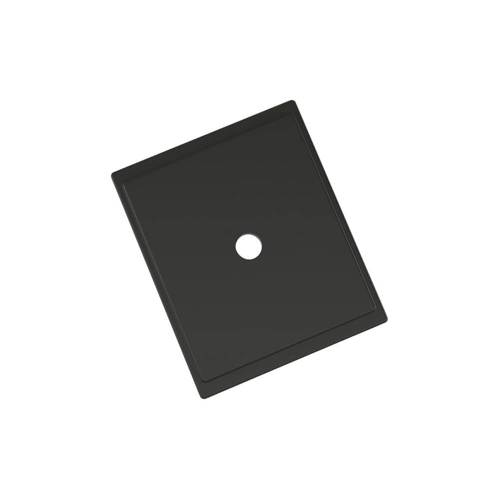 Maymont 1-5/8 in. Square Matte Black Knob Cabinet Backplate price history on PriceWatchPro