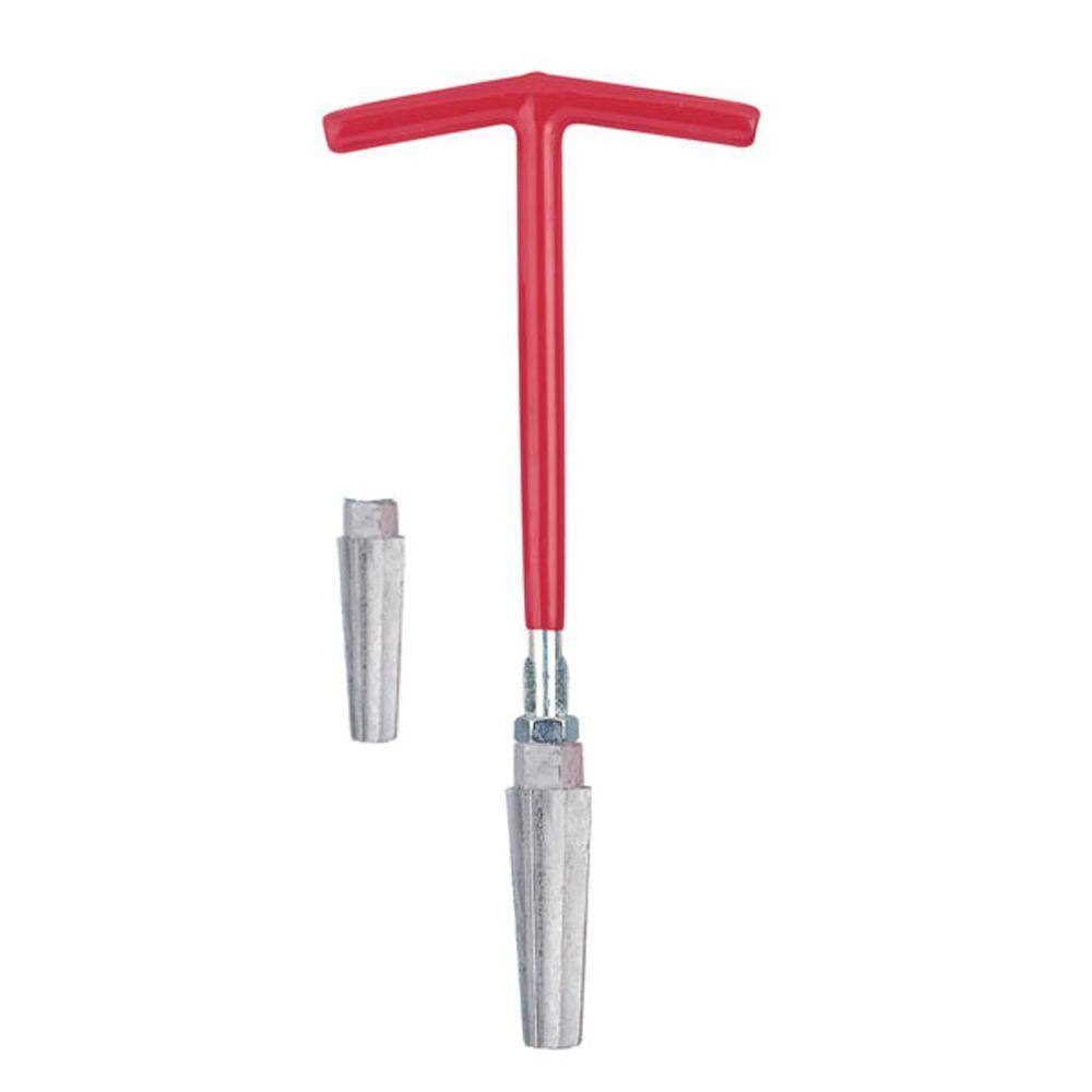 Details about   NDS Combination 13" STUB WRENCH Nipple Extractor Remove 1/2" 3/4" Plastic Risers 