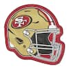 Fan Mats San Francisco 49ers Football Mat, Brown/scarlet