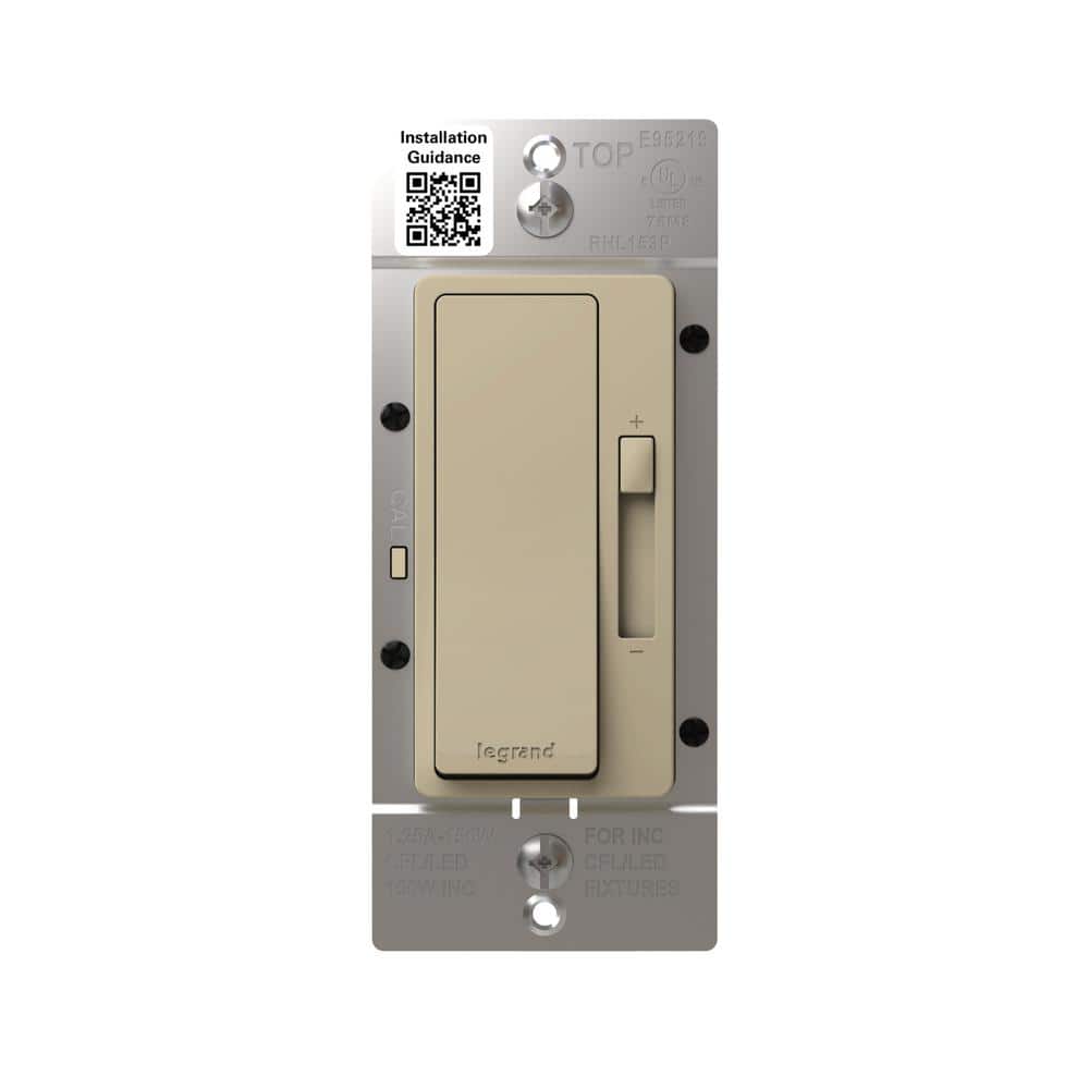 Legrand radiant 150W Rocker Dimmer for LED/CFL/Halogen