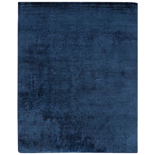Mirage 9 ft. x 12 ft. India Ink Solid Color Area Rug