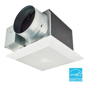 WhisperGreen Select Pick-A-Flow 110/130 or 150 CFM Bathroom Exhaust Fan Flex-Z Fast Install bracket + 6 in. Duct Adapter