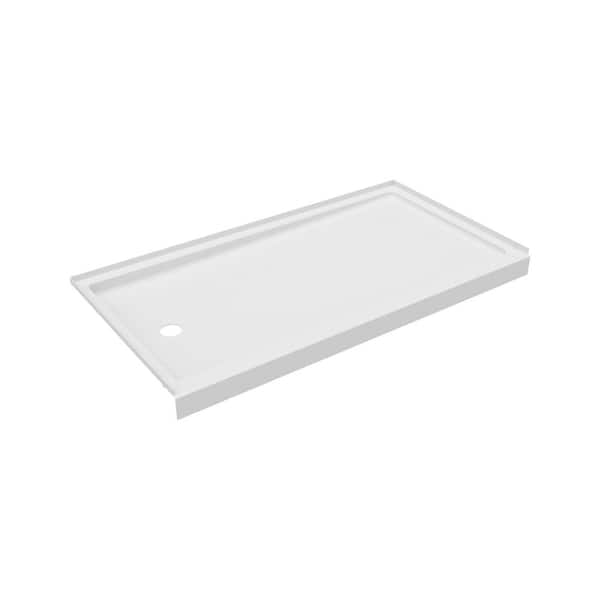 Swan Veritek 32 in. x 60 in. Single Threshold Retrofit Left Drain