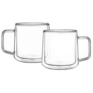 ZWILLING Sorrento Plus 12 oz. Clear Glass Double Wall Coffee Mug, (Set of  4) 1019467 - The Home Depot