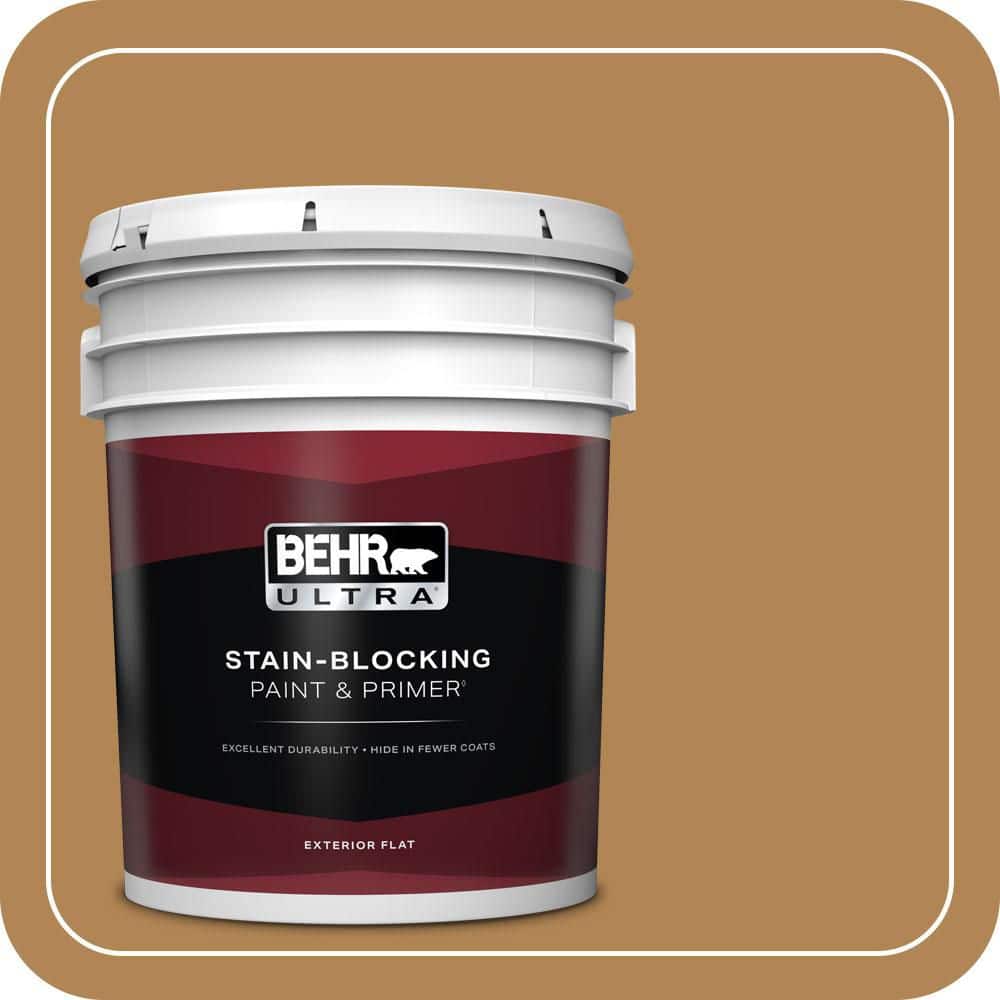 5 gal. #S290-6 Golden Rice Flat Exterior Paint & Primer price history on PriceWatchPro