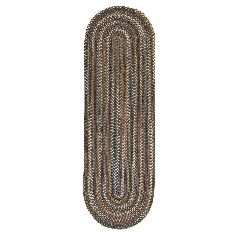 Cedar Cove Gray 2 ft. x 10 ft. Cabin Runner Rug