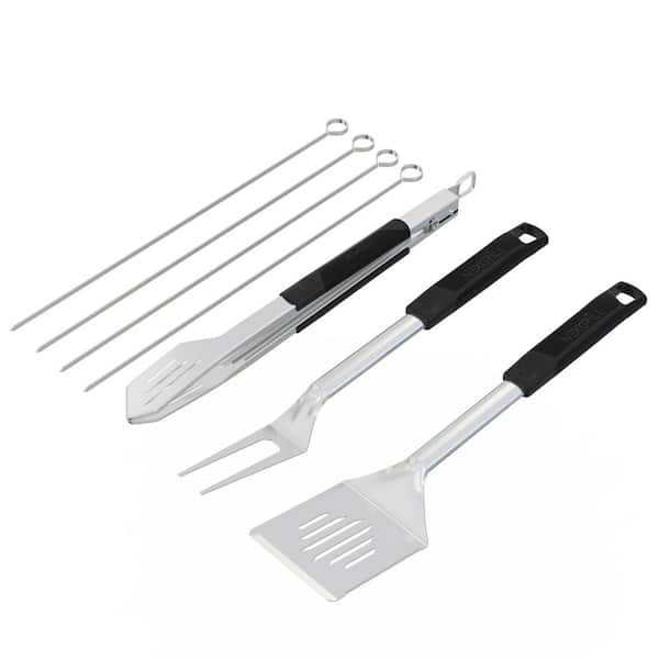 7 Piece Stainless Steel Grilling Set