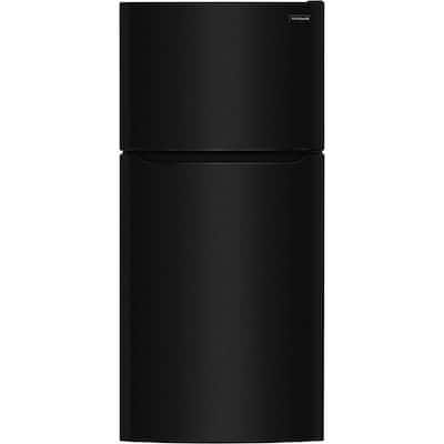 20 cu. ft. Garage Ready Top Freezer Refrigerator in Black, ENERGY STAR
