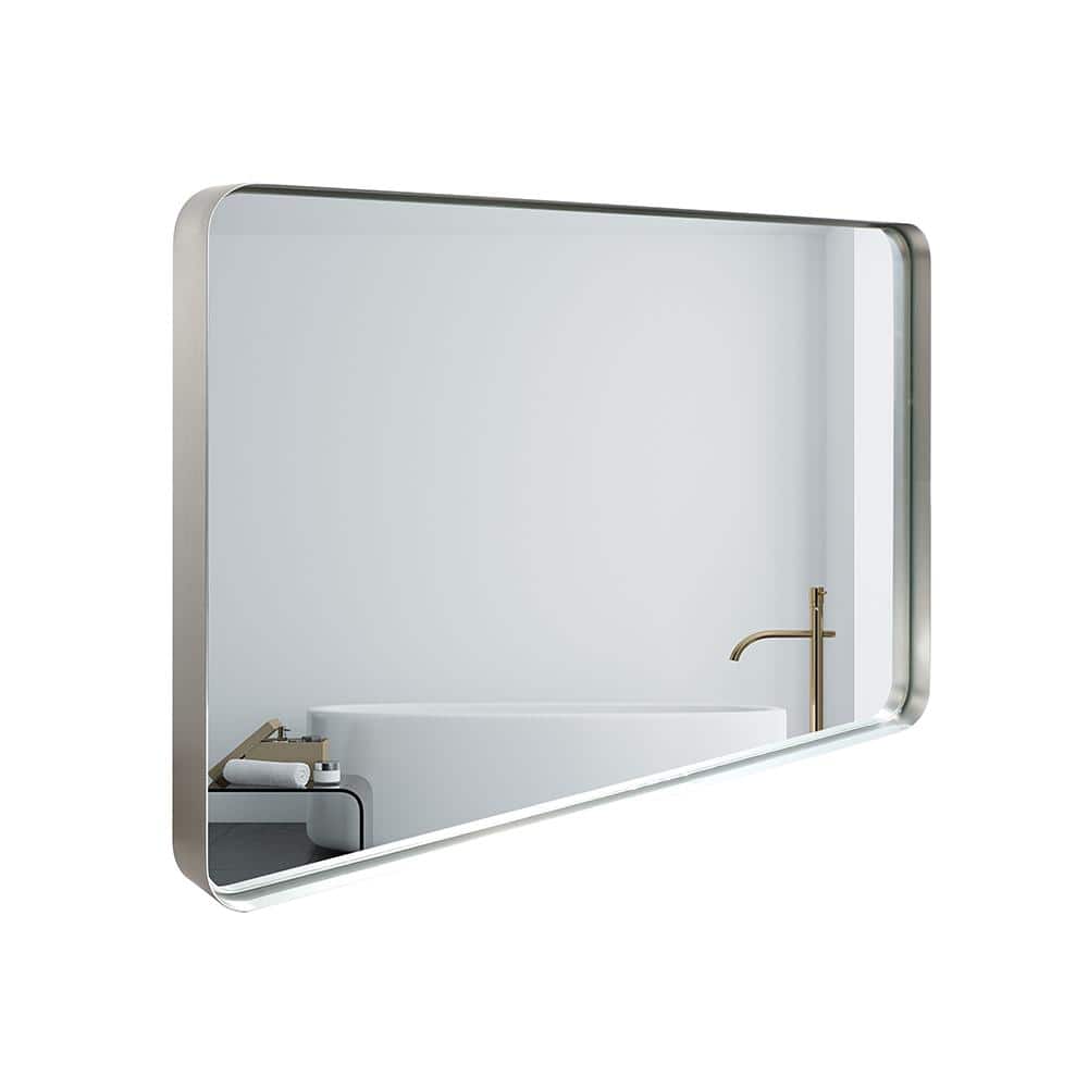 36 in. x 30 in. Retangular Framed Wall Bathroom Vanity Mirror Decor Mirror 