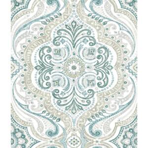 RoomMates Bohemian Damask Peel and Stick Wallpaper (Covers 28.18 sq. ft ...