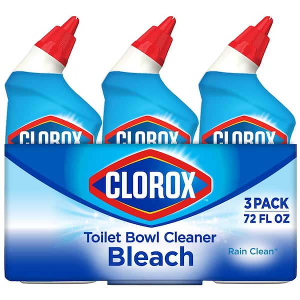 Clorox 24 oz. Rain Clean Toilet Bowl Cleaner with Bleach (3-Pack)