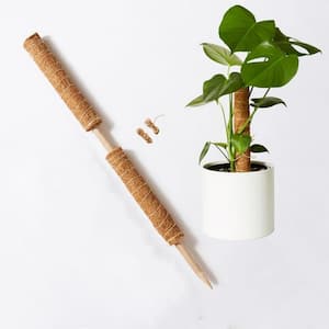 27. 6 in. Bendable Moss Pole with Jute Rope(10-Pack) BMPR276P10