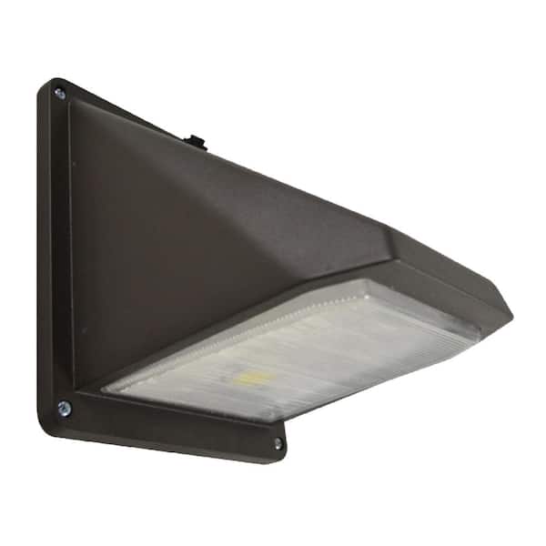 Eurofase 1 -Light Black Outdoor Integrated LED Wall Lantern Sconce