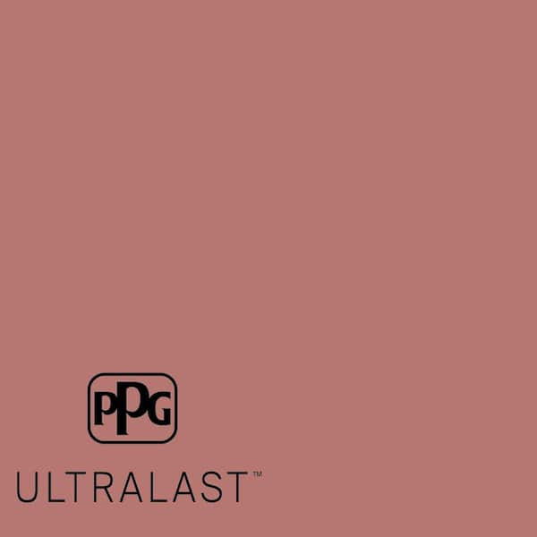 PPG UltraLast 1 gal. #PPG1056-5 Earth Rose Semi-Gloss Interior Paint and Primer