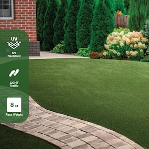 Emerald Green Precut Turf 6 ft. x 8 ft. Artificial Grass Rug