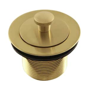 Trimscape Lift and Turn Tub Drain in Brushed Brass