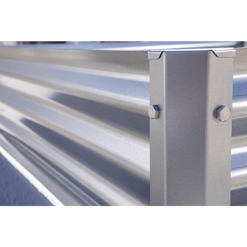 Galvanized Steel Raised Garden Bed 36x36x17