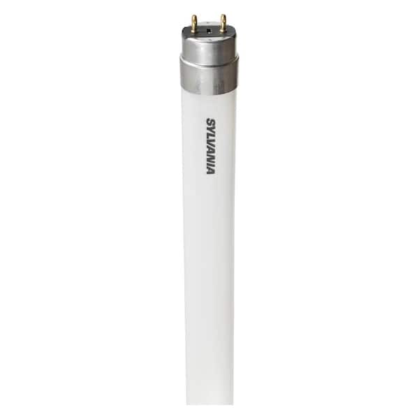 Sylvania 13-Watt 4 ft. Linear T8 LED Tube Light Bulb Cool White (10-Pack)