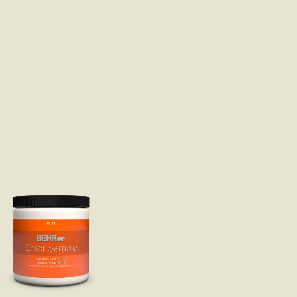 BEHR PREMIUM PLUS 8 oz. 73 Off White Flat Interior