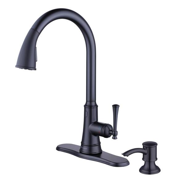 Glacier Bay Hemming 1Handle Touchless PullDown Sprayer Kitchen Faucet