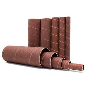 5-5/8 in. H 240-Grit Oscillating Spindle Sandpaper Sanding Sleeves (10-Pack)