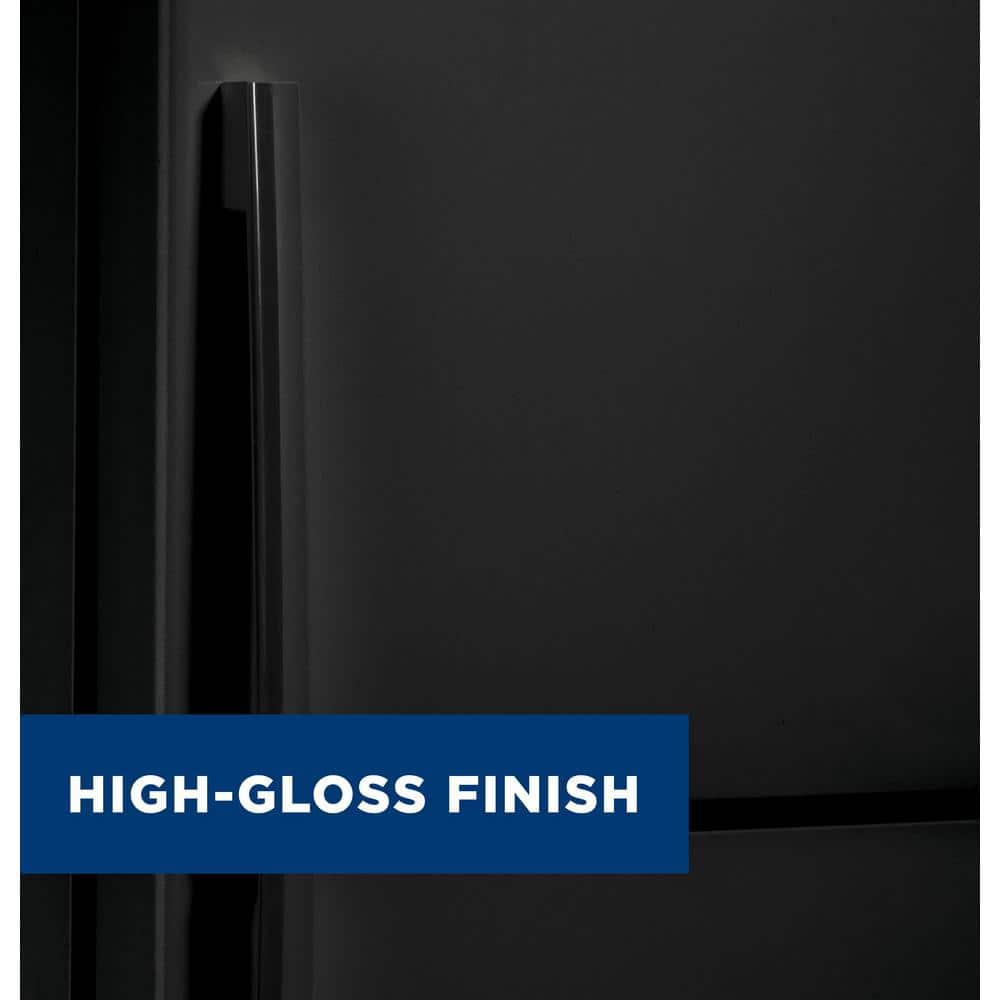 Black 21.9 Cu. Ft. Smart Energy Star Top Freezer Refrigerator