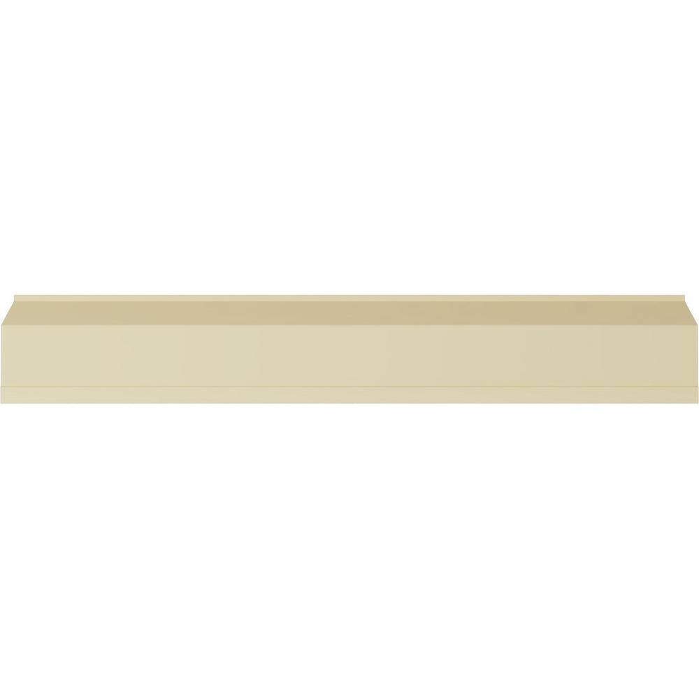 Naomi White Polyurethane Crown Moulding, 94.5 inches