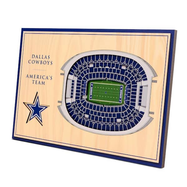 NFL Dallas Cowboys 3D StadiumViews Desktop Display - AT&T Stadium