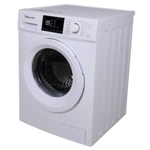 24 in. 2.7 cu. ft. Front Load Compact Washer in White