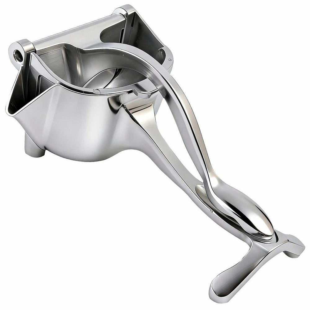 Manual Juicer Hand Press Citrus Squeezer Aluminum Alloy Heavy Duty Fruit Juice Extractor Ergonomic Grip Silver price history on PriceWatchPro