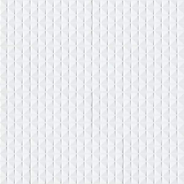 Dymo Chex 24 in. x 12 in. Glossy Ceramic 3D Patterned Wall Tile (60 cases/960 sq. ft./pallet)