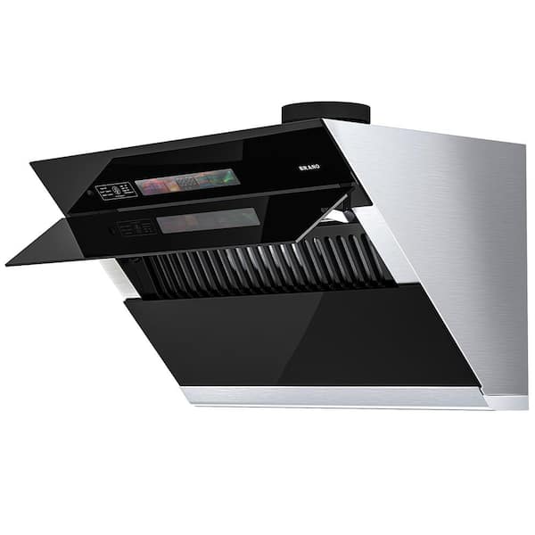 30 in. 900 CFM Convertible Wall Mount Range Hood in Stainless Steel with Voice/Gesture Sensing/Touch Control Panel