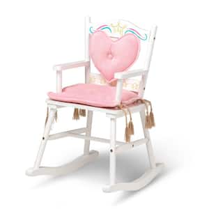 White Princess Rocking Chair