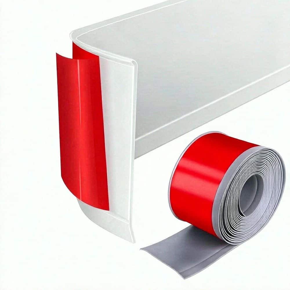 1-Piece Bath Accessory Set in Gray, Vinyl Peel and Stick Baseboard Molding Trim, Flexible PVC Cove Base Moulding price history on PriceWatchPro
