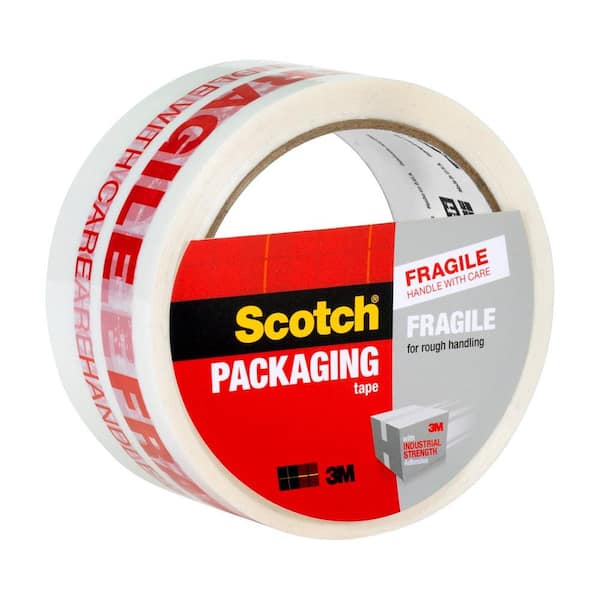 FRAGILE TAPE STRONG PARCEL PACKING BOX SEALING MOVING POST 48MM X 25M 