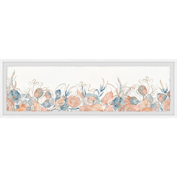 Unbranded "Flowering Bushes" by Marmont Hill Framed Nature Art Print 15 in. x 45 in.