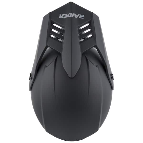 RAIDER Z8 ADULT MX HELMET BLK-XL 2190616 - The Home Depot