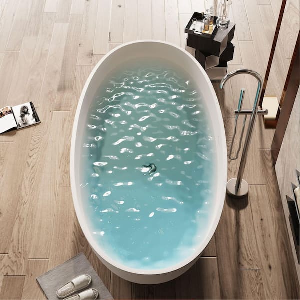 Xspracer Moray 71 in. x 31 in. Solid Surface Stone Resin