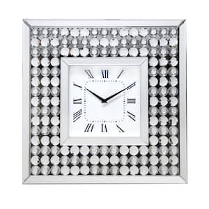 Rhaeger Silver Wall Clock