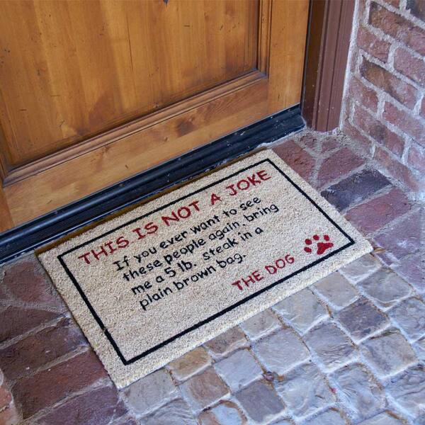 doggy doormat