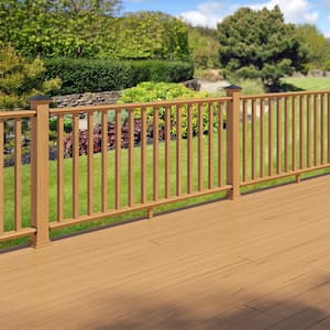 6 ft. Cedar Routed Rail Kit with SE Balusters